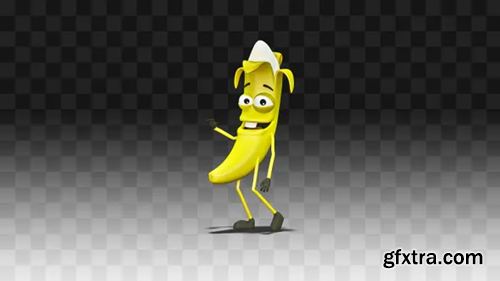 Videohive Banana goes and greets 29351311