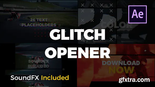 Videohive Glitch Opener | After Effects 22108959