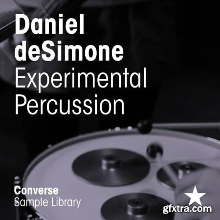Converse Sample Library Daniel deSimone Experimental Percussion