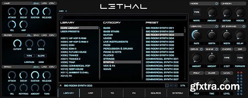 Lethal Audio Lethal Expansions Packs