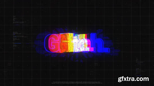 Videohive Glitch Cyberpunk Logo 24833904
