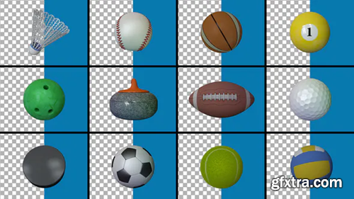 Videohive Sports Ball Pack 22194143
