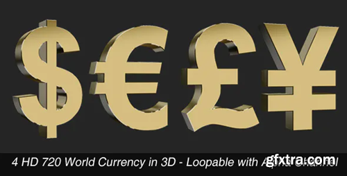 Videohive World Currency 3D 2352075
