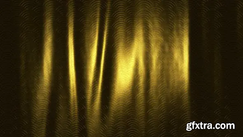 Videohive Golden Fabric Texture 5 29978134