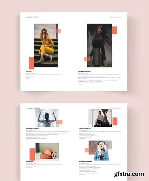 Fashion Photographic Catalog Template