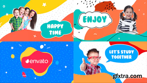 Videohive Kids Slideshow || After Effects 30089803