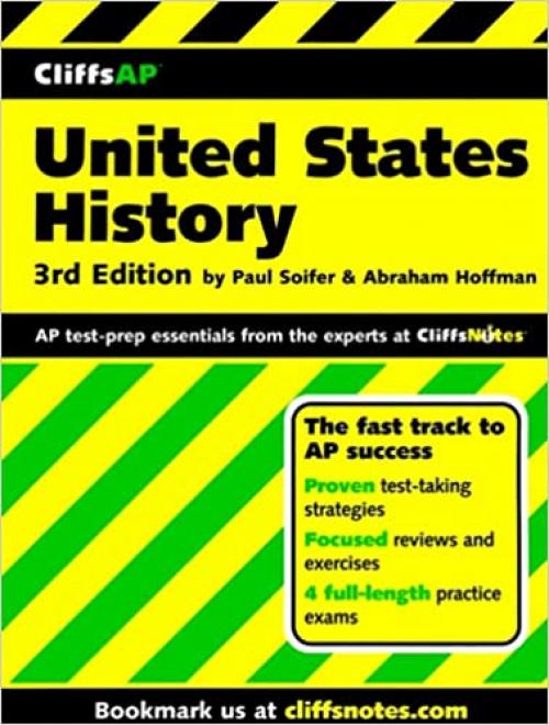 CliffsAP United States History Preparation Guide, 3rd Edition