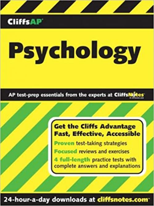 CliffsAP Psychology: An American BookWorks Corporation Project