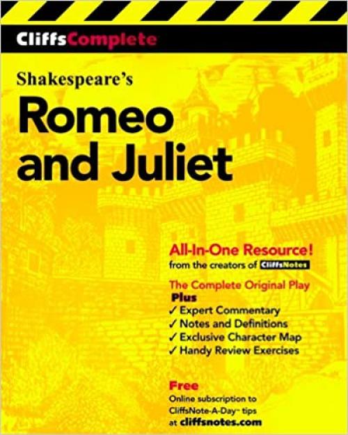 CliffsComplete Romeo and Juliet