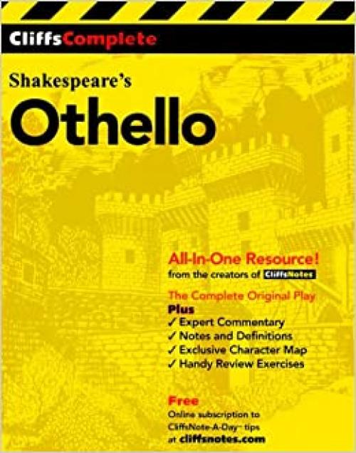 CliffsComplete Shakespeare's Othello