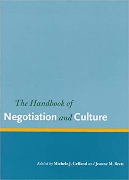 The Handbook of Negotiation and Culture (Stanford Business Books (Hardcover))