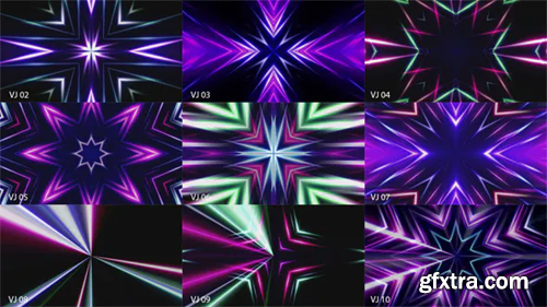 Videohive VJ Backgrounds Pack 01 10560168