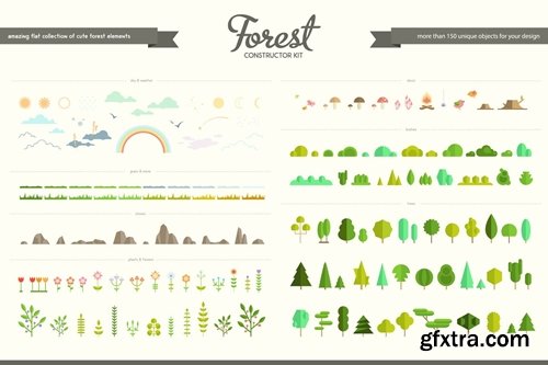 Flat Forest Creator Set