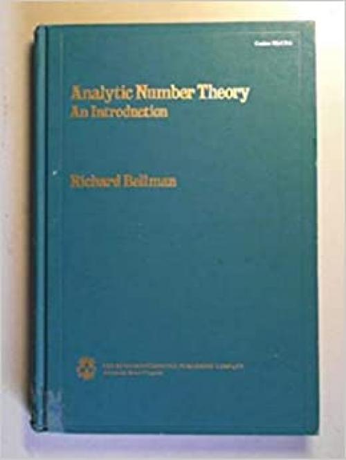 Analytic number theory: An introduction (Mathematics lecture note series ; 57)