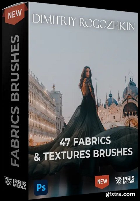 Dmitry Rogozhkin - 47 Textures & Fabrics Brushes