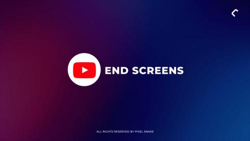 MotionArray - Youtube End Screens 4k - 902812