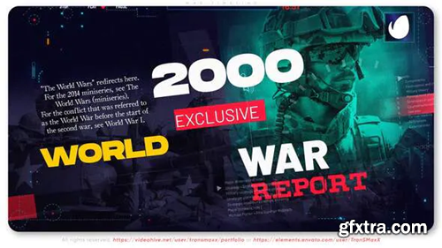 Videohive War Timeline | Report 30240926