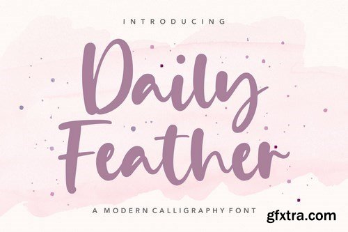 Daily Feather Script Font