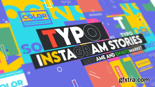 Videohive Typographic Instagram Stories Vol 0.1 28897023