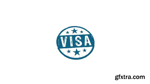 Videohive Visa stamp and stamping isolated animation 29941092