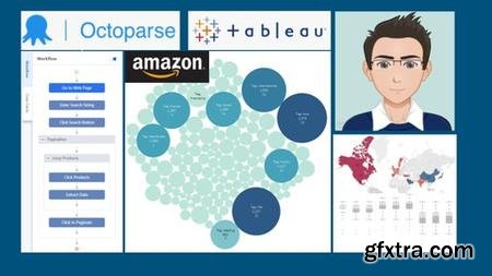 Web Scraping Amazon without Coding and Tableau Visualization