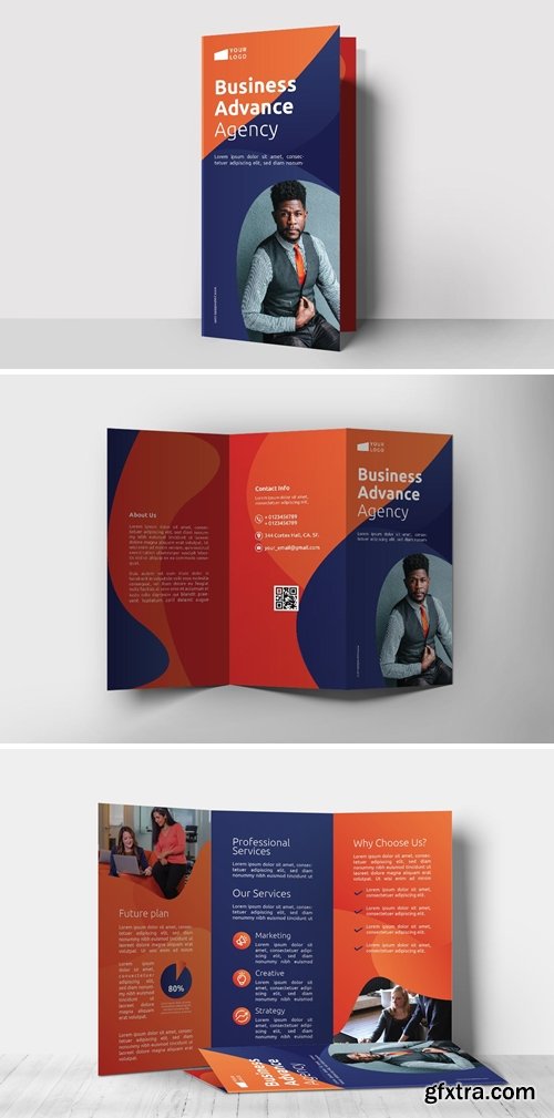 Business Agency – Trifold Brochure