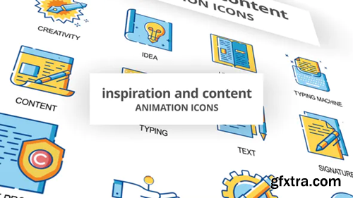 Videohive Inspiration & Content - Animation Icons 30260860