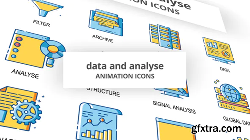 Videohive Data & Analyse - Animation Icons 30260836