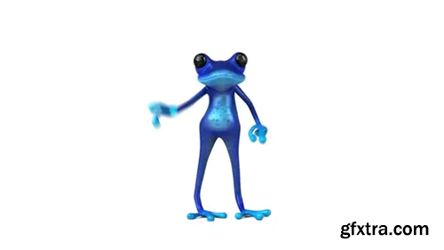 Videohive Fun 3D cartoon frog dancing 30274709