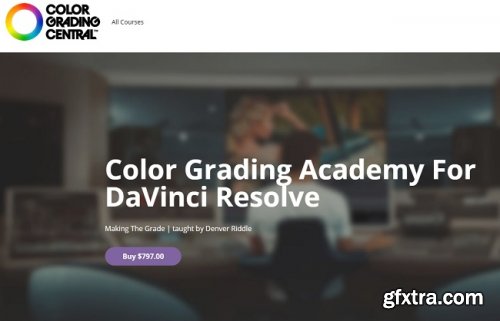 Color Grading Central – Color Grading Academy For DaVinci Resolve