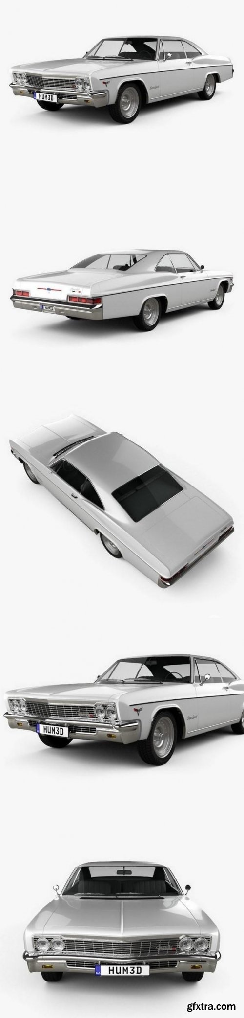 Chevrolet Impala SS Sport Coupe 1966 3D model
