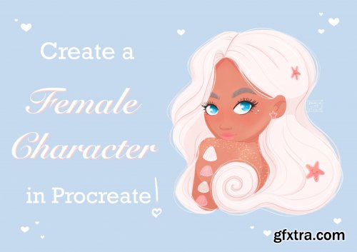 Digital Portrait: Create a Female Character using Procreate