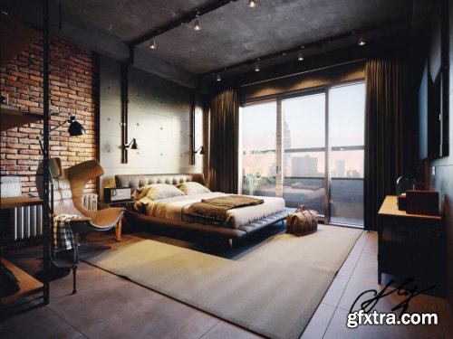 Modern Style Bedroom 614