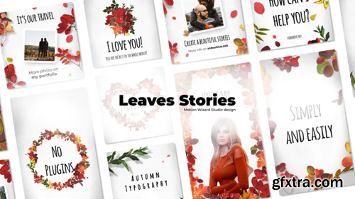 Videohive Leaves Stories 30284299