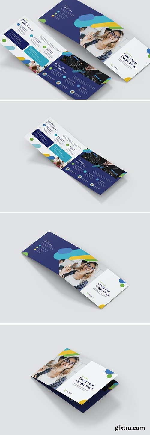 Brochure – Event Business Bi-Fold A5 Landscape