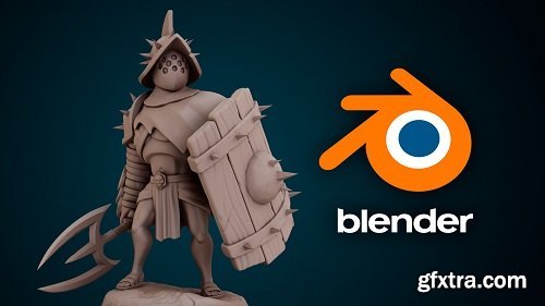Character sculpting with Blender