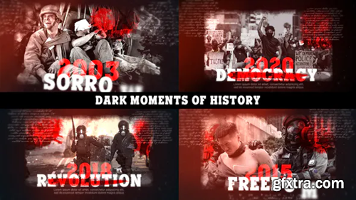 Videohive Dark Moments of History 30355731