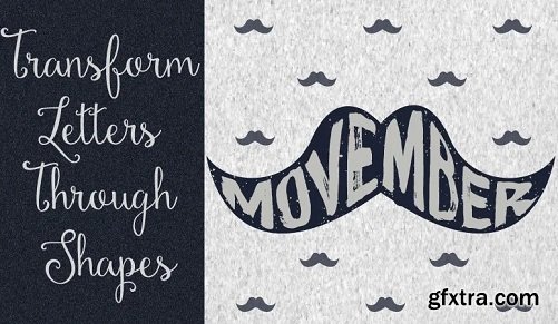 Create A Custom Typography: Transform Letters Through Shapes