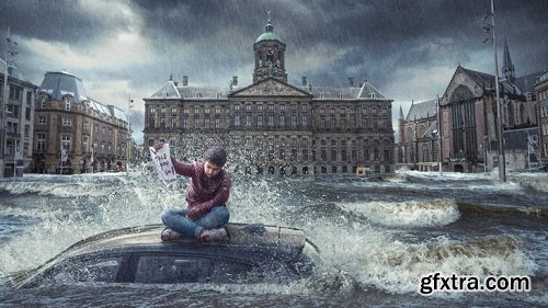 Adrian Sommeling - Flooded Amsterdam