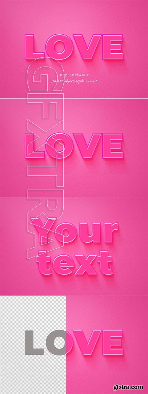 Love Text Effect