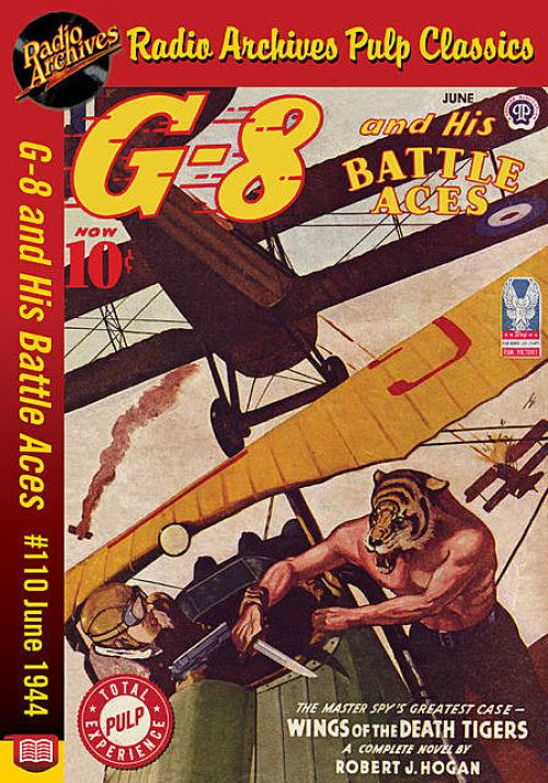 G-8 and His Battle Aces #110 June 1944 W - Robert J.Hogan