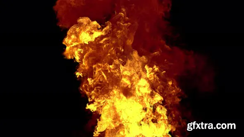 Videohive Fire Rising 30406044