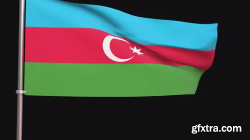 Videohive Azerbaijan Flag 30409123