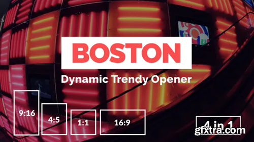Videohive Boston | Dynamic Trendy Opener 26201763