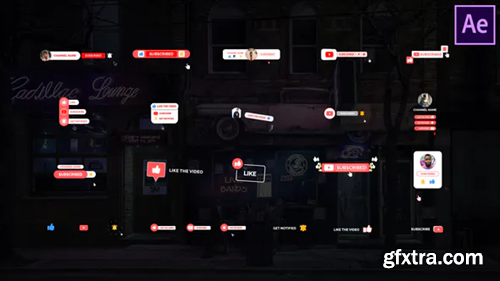 Videohive YouTube Subscribe Pack 26395996