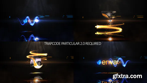Videohive Glowing Particals Logo Reveal 28 20814371