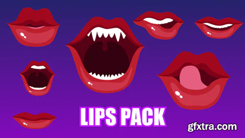 Videohive Lips Animation 22784594