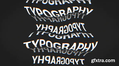 Videohive Chaotic Typography 30205314