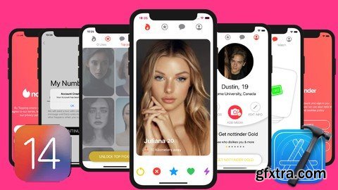 Learn Ux/Ui Design in SwiftUi and Build Tinder
