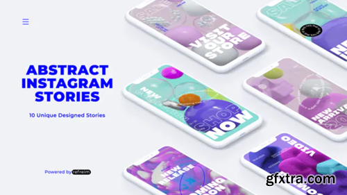 Videohive Abstract Instagram Stories 27432389